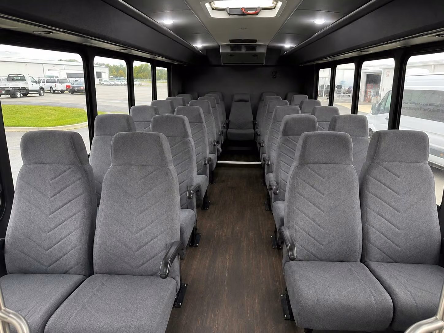 18 passenger minibus inside