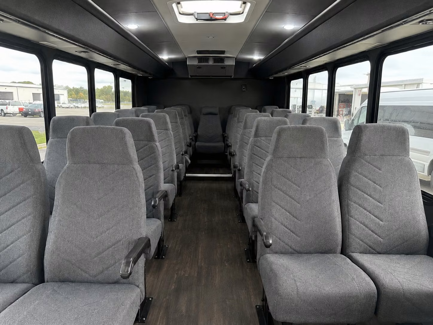 20 passenger minibus inside