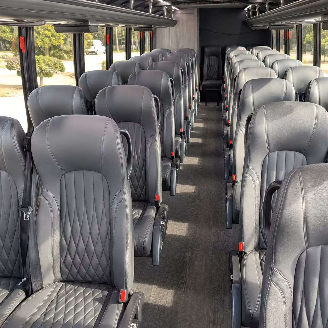 25 passenger minibus inside