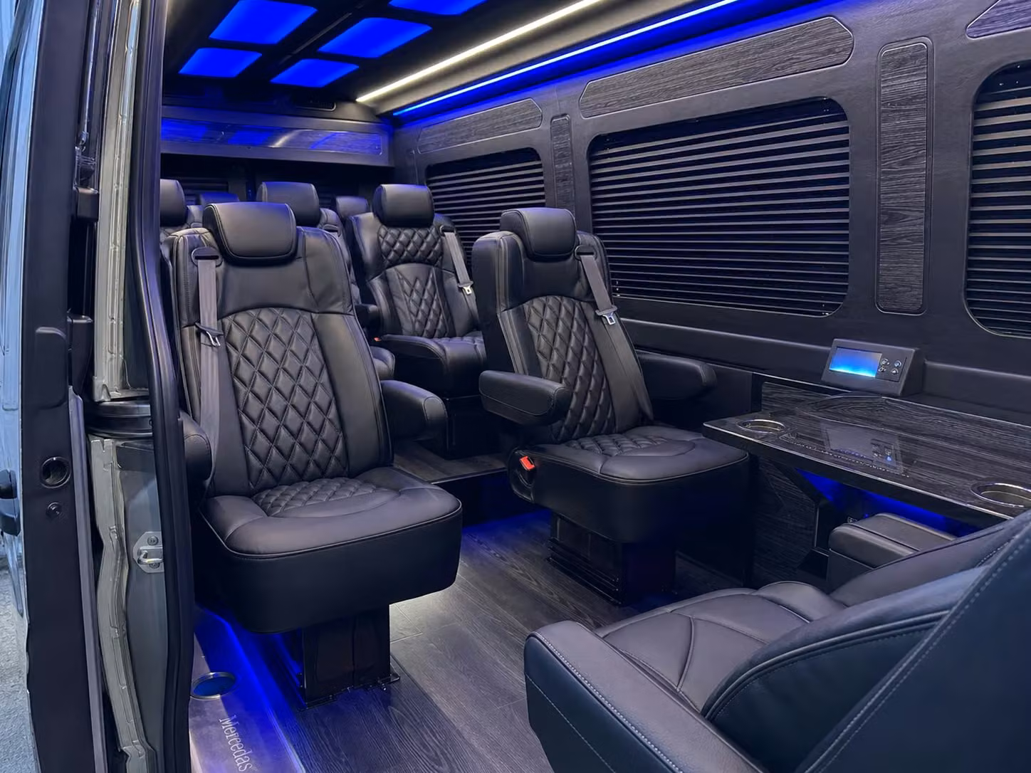 sprinter van transportation for groups and events across greensboro