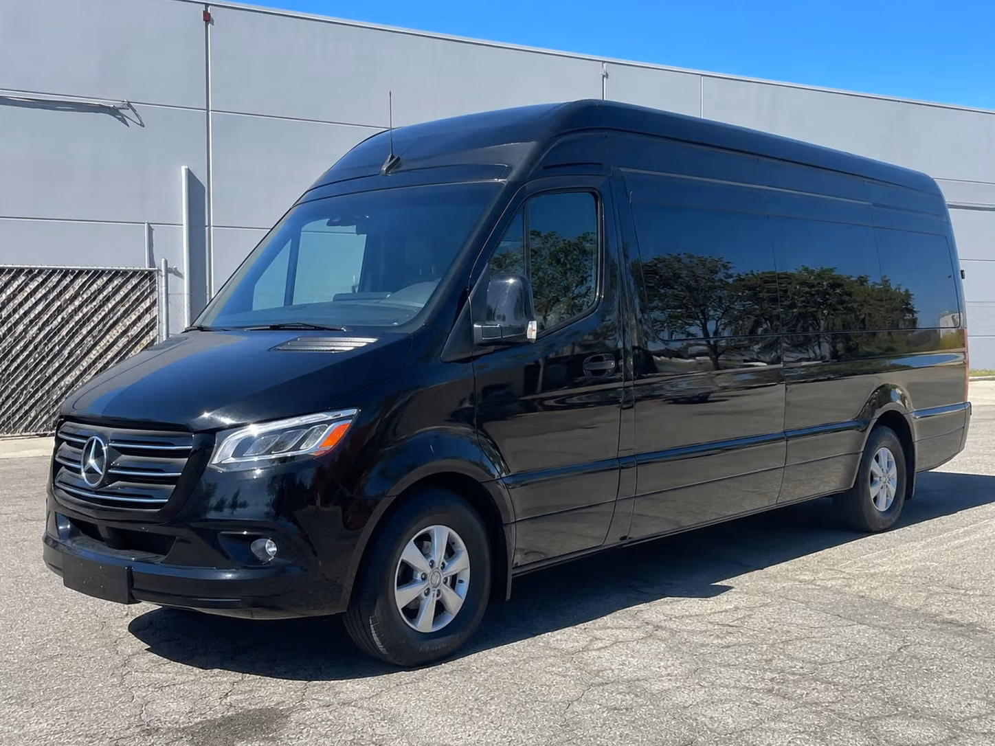 sprinter van with driver